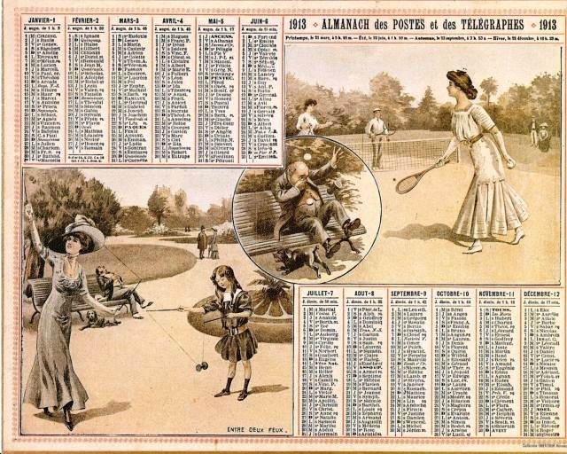 Calendrier 1913 | Saint-Guénolé par les champs et par les grèves