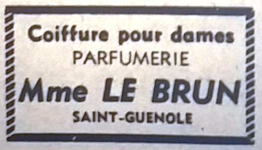Le Brun, Tél 1965
