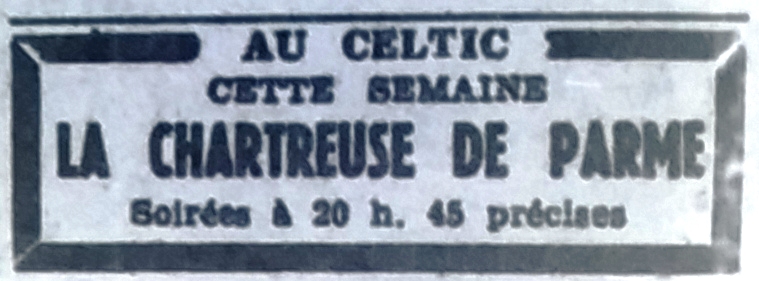 Celtic, Tél 1951 10 13