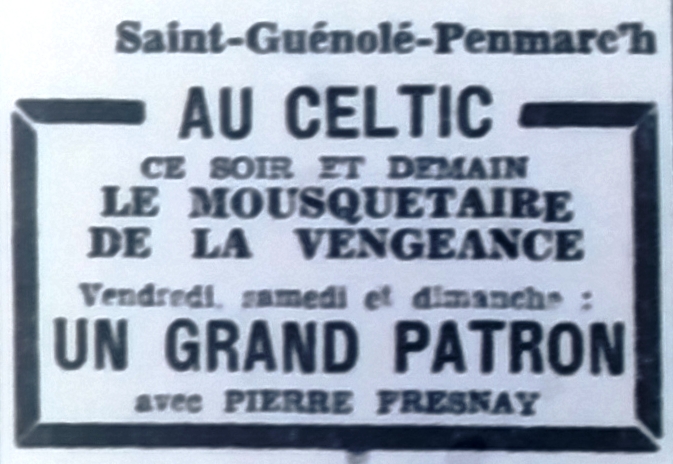 Celtic, Tél 1952 08 20
